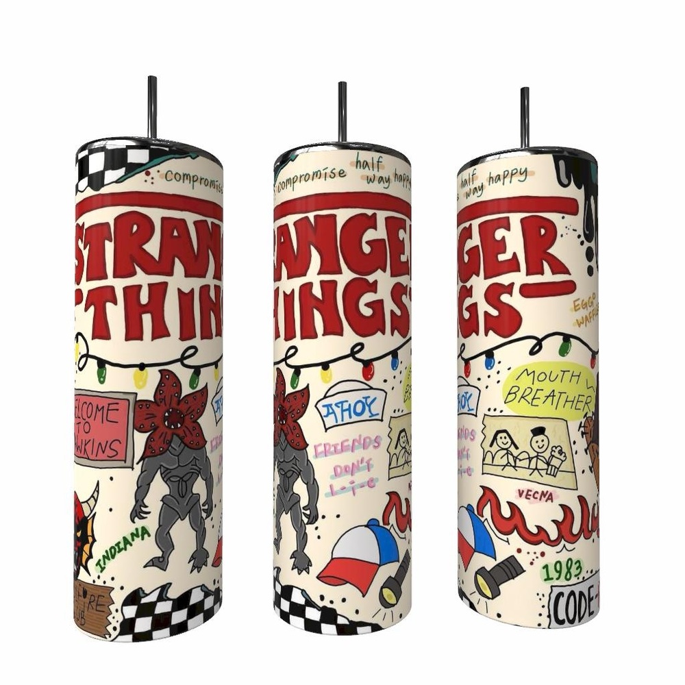 Stranger Things  Tumbler Option 2
